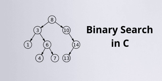 Binary Search in C