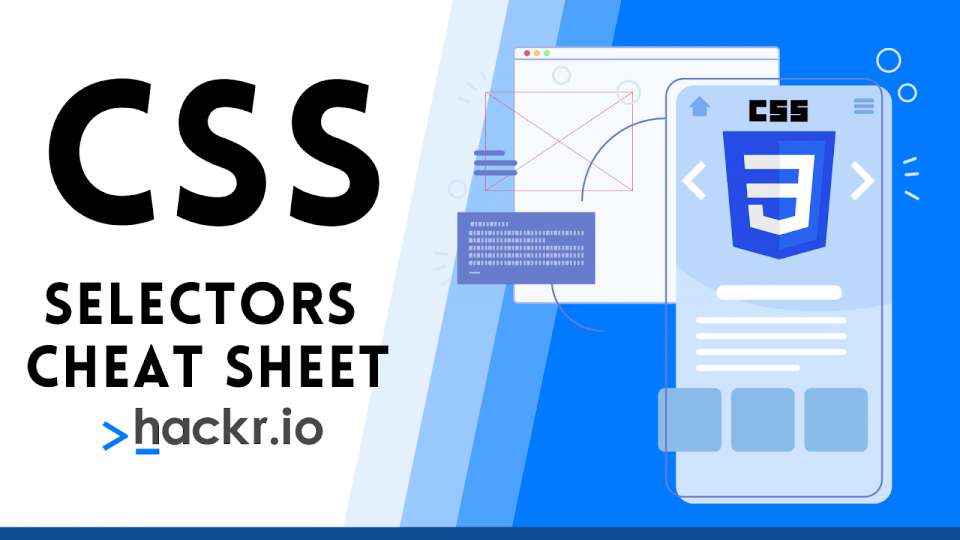 CSS Selectors Cheat Sheet