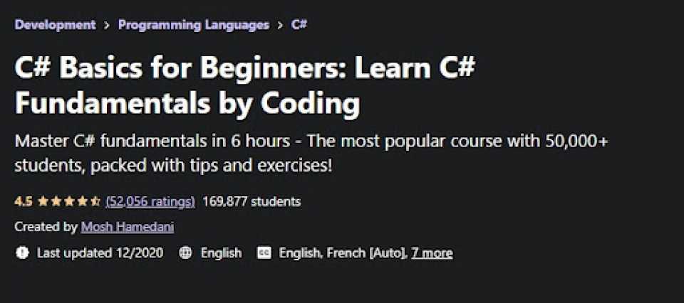 C# Basics for Beginners