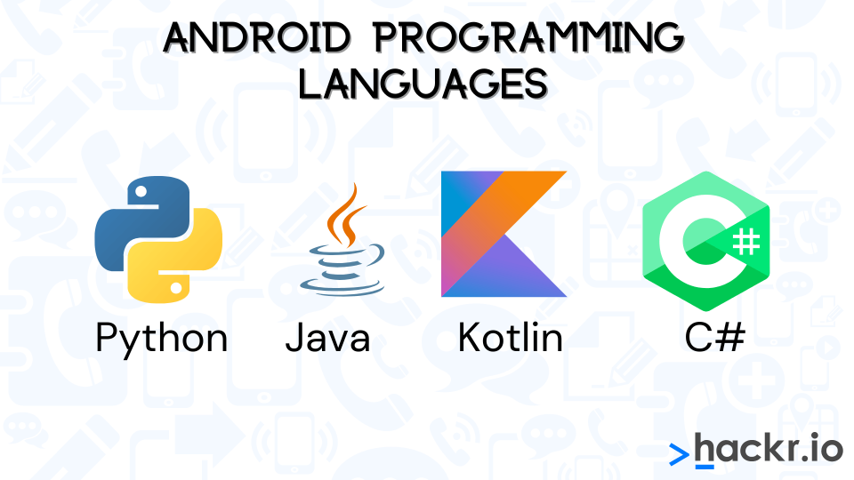 Android programming languages