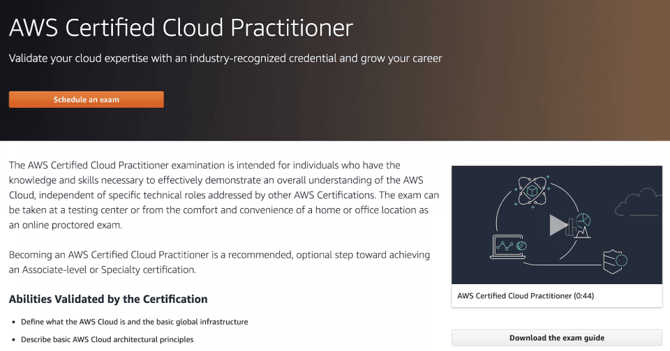 AWS Certified Cloud Practitioner - Foundational