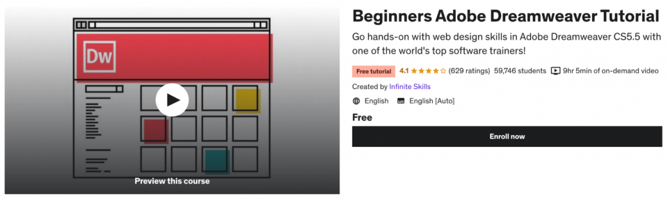 Beginners Adobe Dreamweaver Tutorial