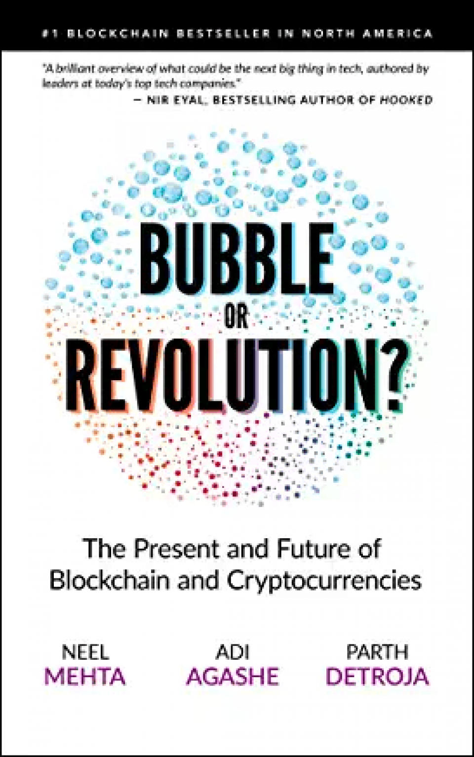 Front cover of Blockchain Bubble or Revolution.