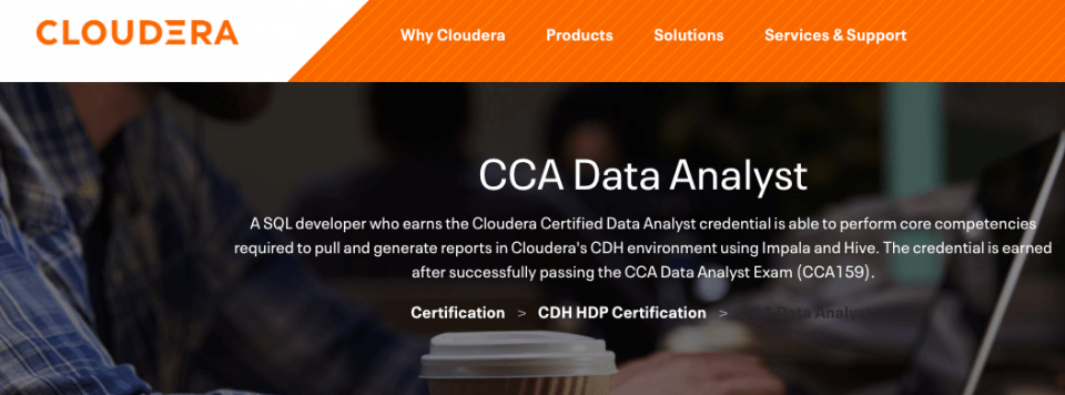 Cloudera Certified Associate (CCA Data Analyst)