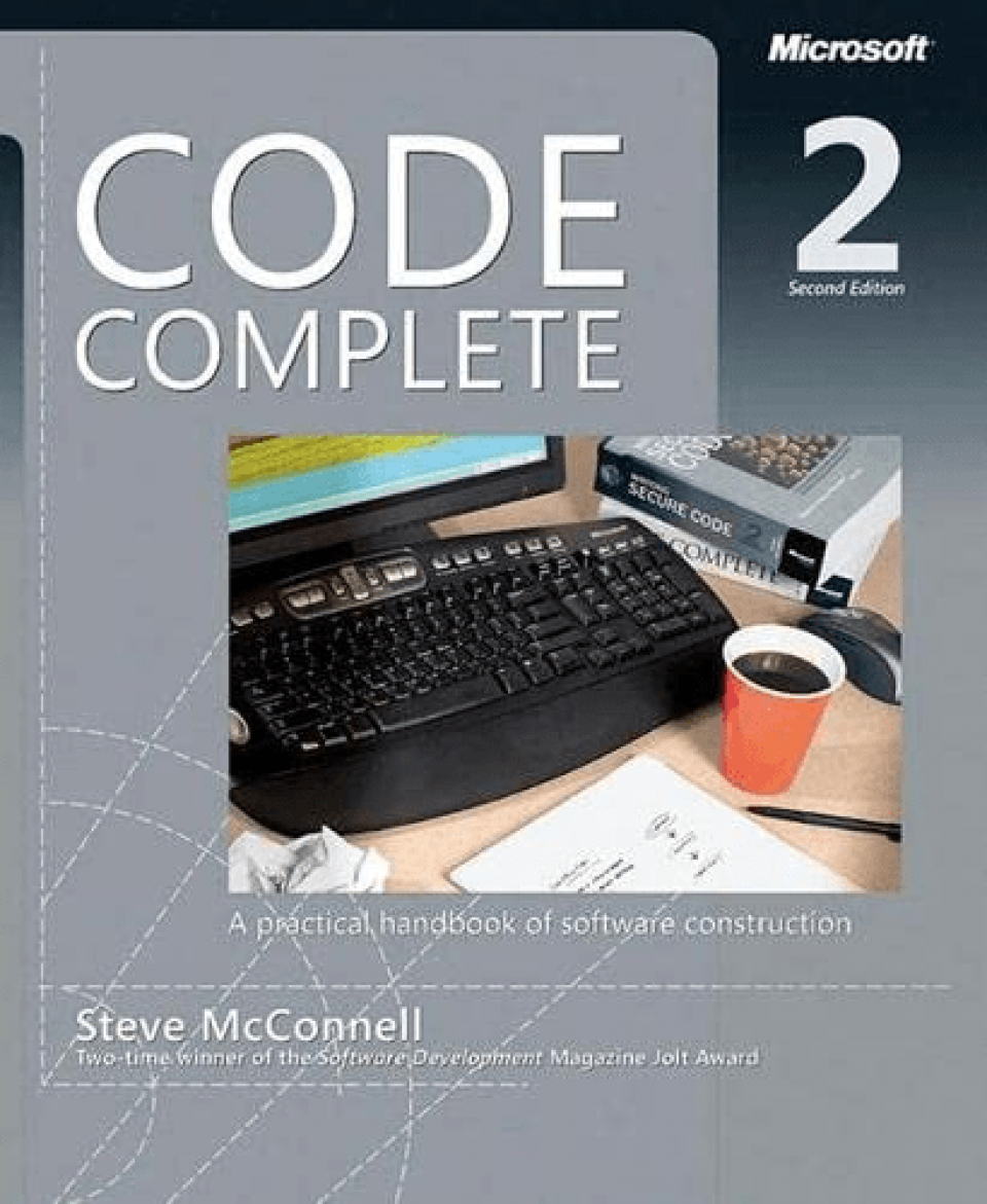 Image of Code Complete Computer Science Books