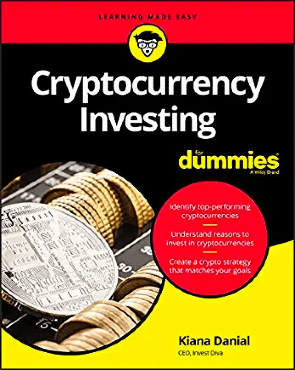 Front cover of Cryptocurrency Investing for Dummies.