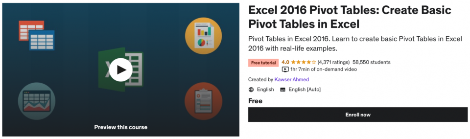 Create Basic Pivot Tables in Excel