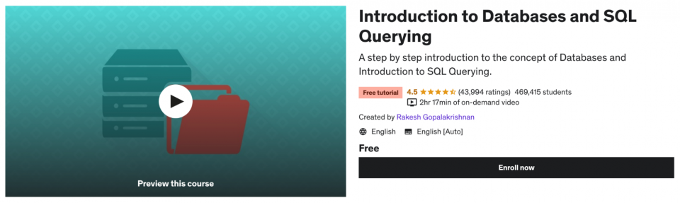 Introduction to Databases and SQL Querying