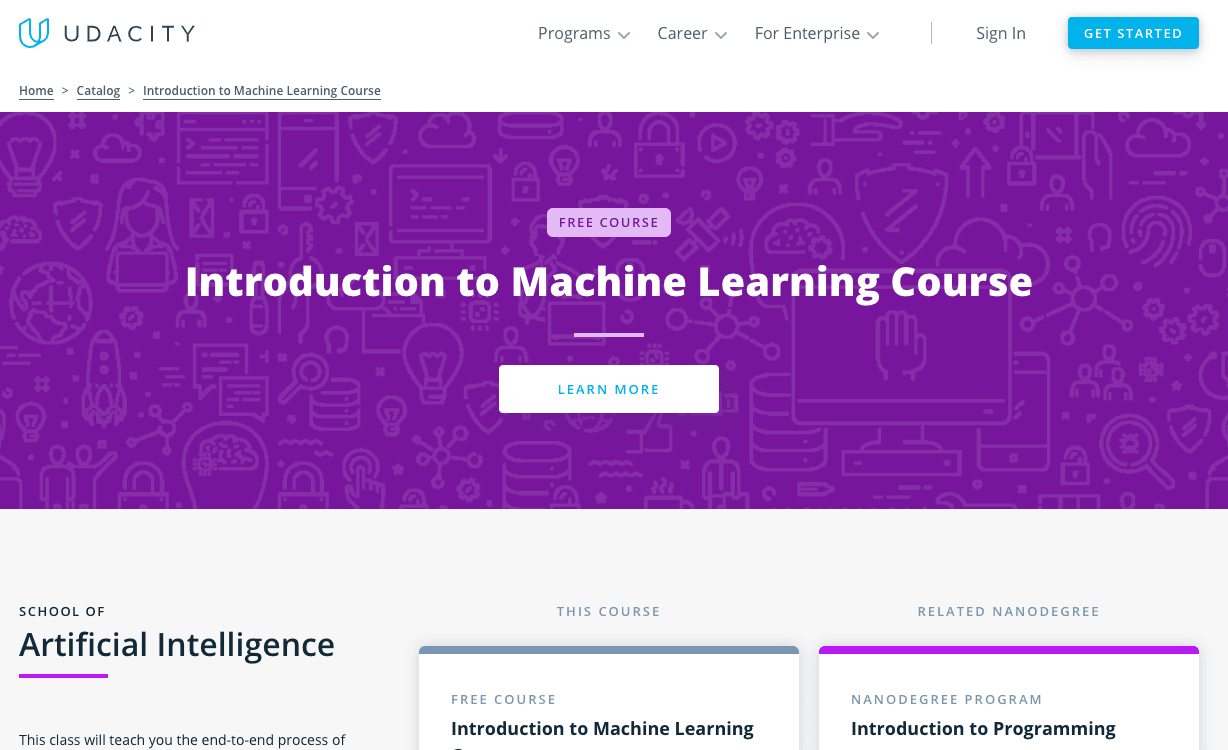 Introduction to Machine Learning Course