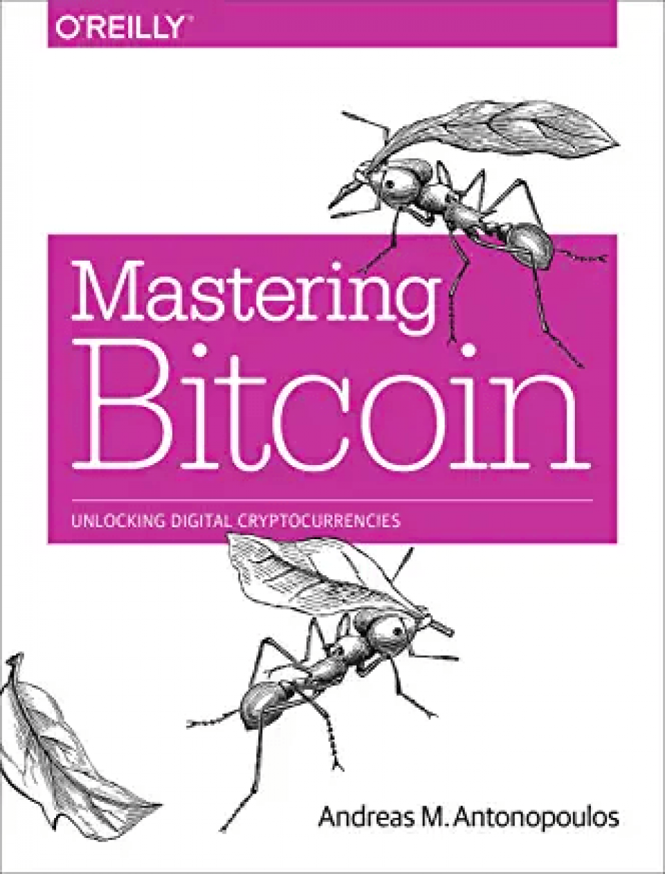 Front cover of Mastering Bitcoin: Unlocking Digital Cryptocurrencies.