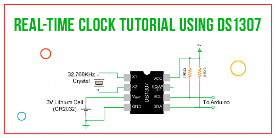 Real-Time Clock Tutorial Using DS1307 