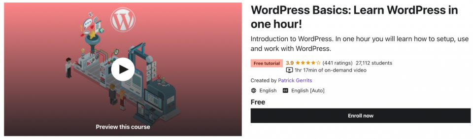 WordPress Basics: Learn WordPress in One Hour!