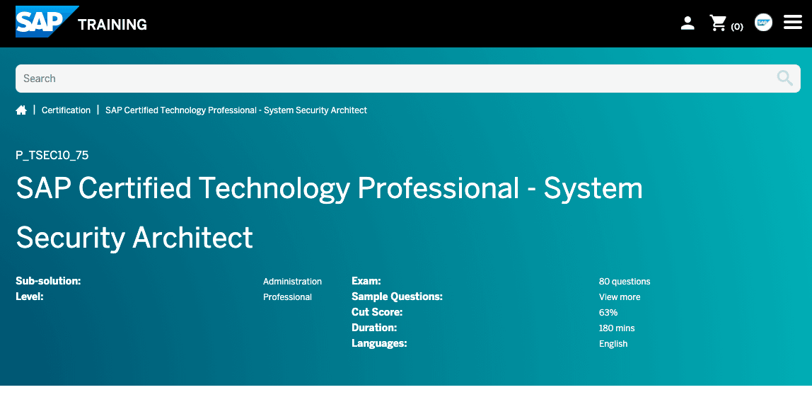 System Security Architect