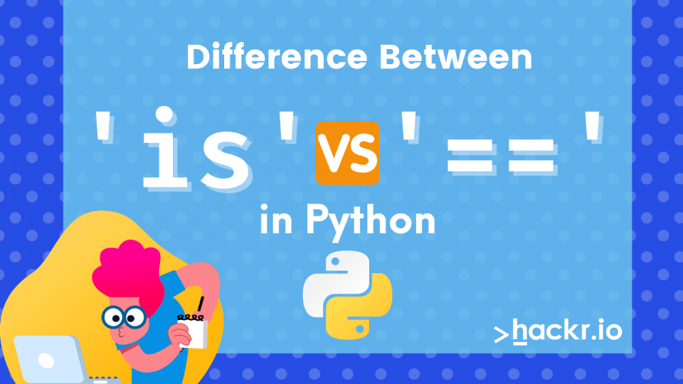 difference between = and == in python