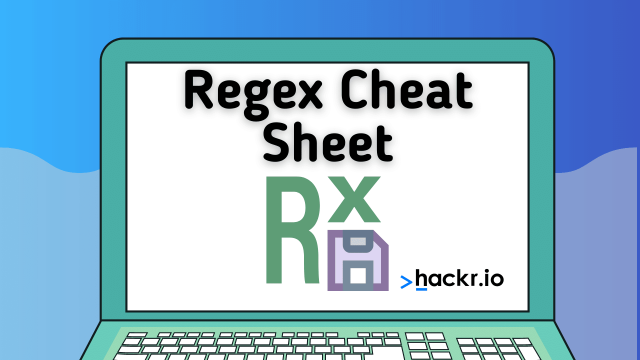 Download Regex Cheat Sheet PDF for Quick Reference