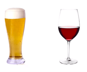 drink is wine or beer